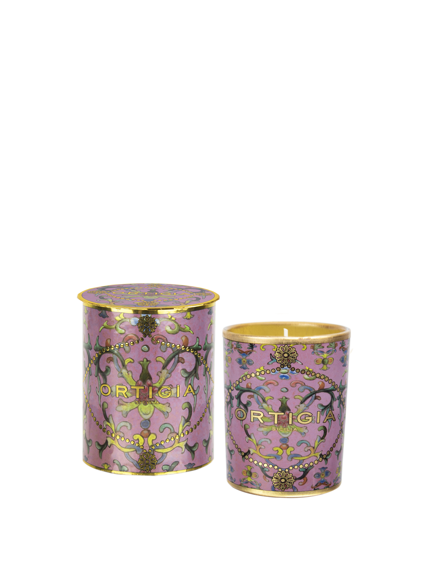 Vela Perfumada Decorada - Ortigia Sicilia