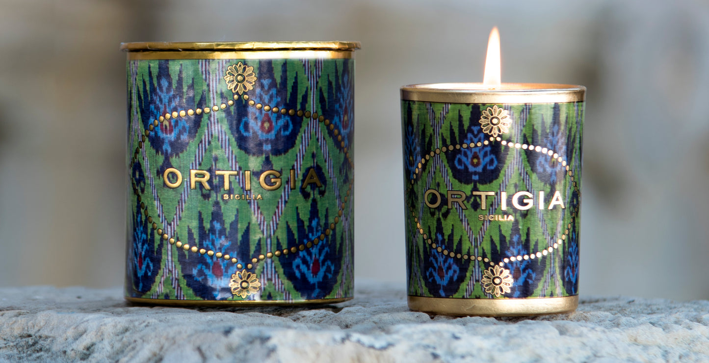 Vela Perfumada Decorada - Ortigia Sicilia