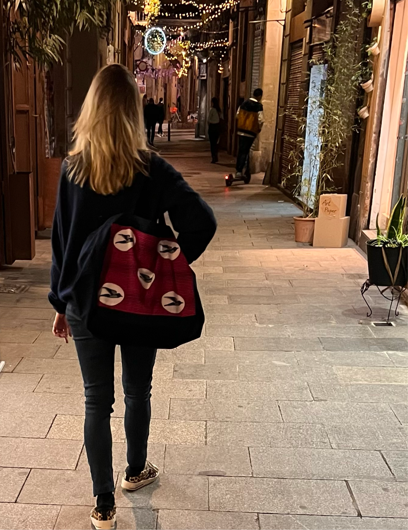 Bolso Grande Travel Hirondelles - Dame Bobine