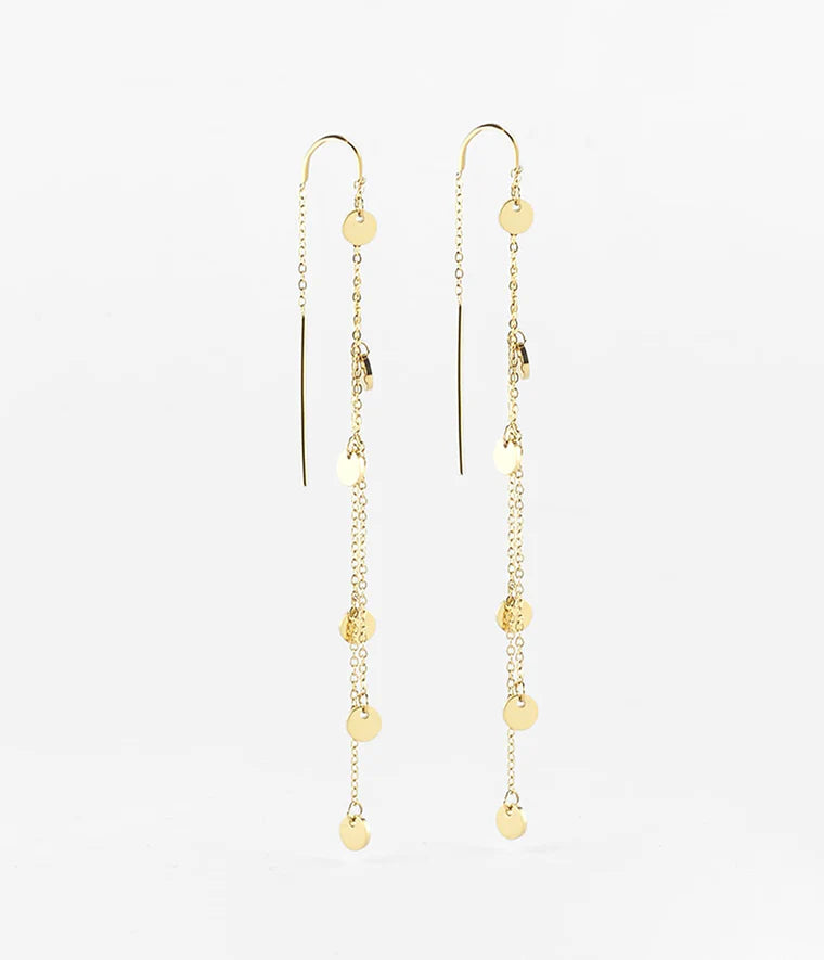 Pendientes Largos Confettis - Zag Bijoux