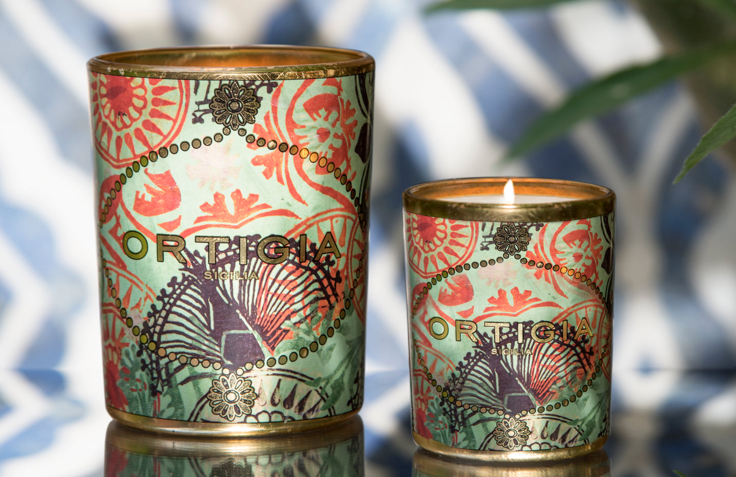 Vela Perfumada Decorada - Ortigia Sicilia