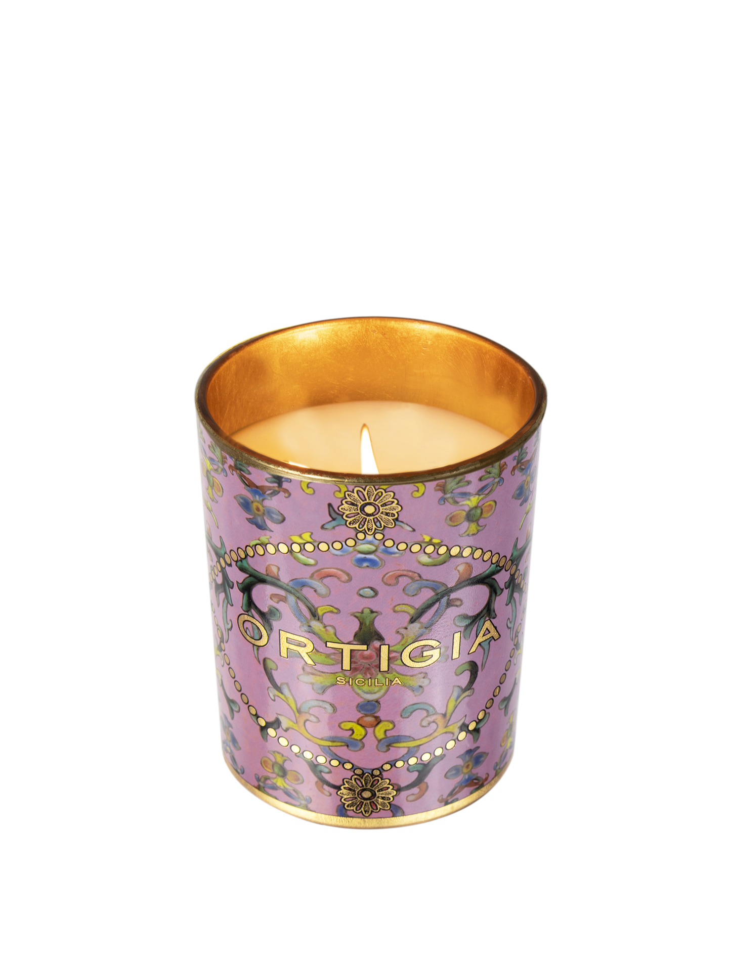 Decorated Scented Candle - Ortigia Sicilia