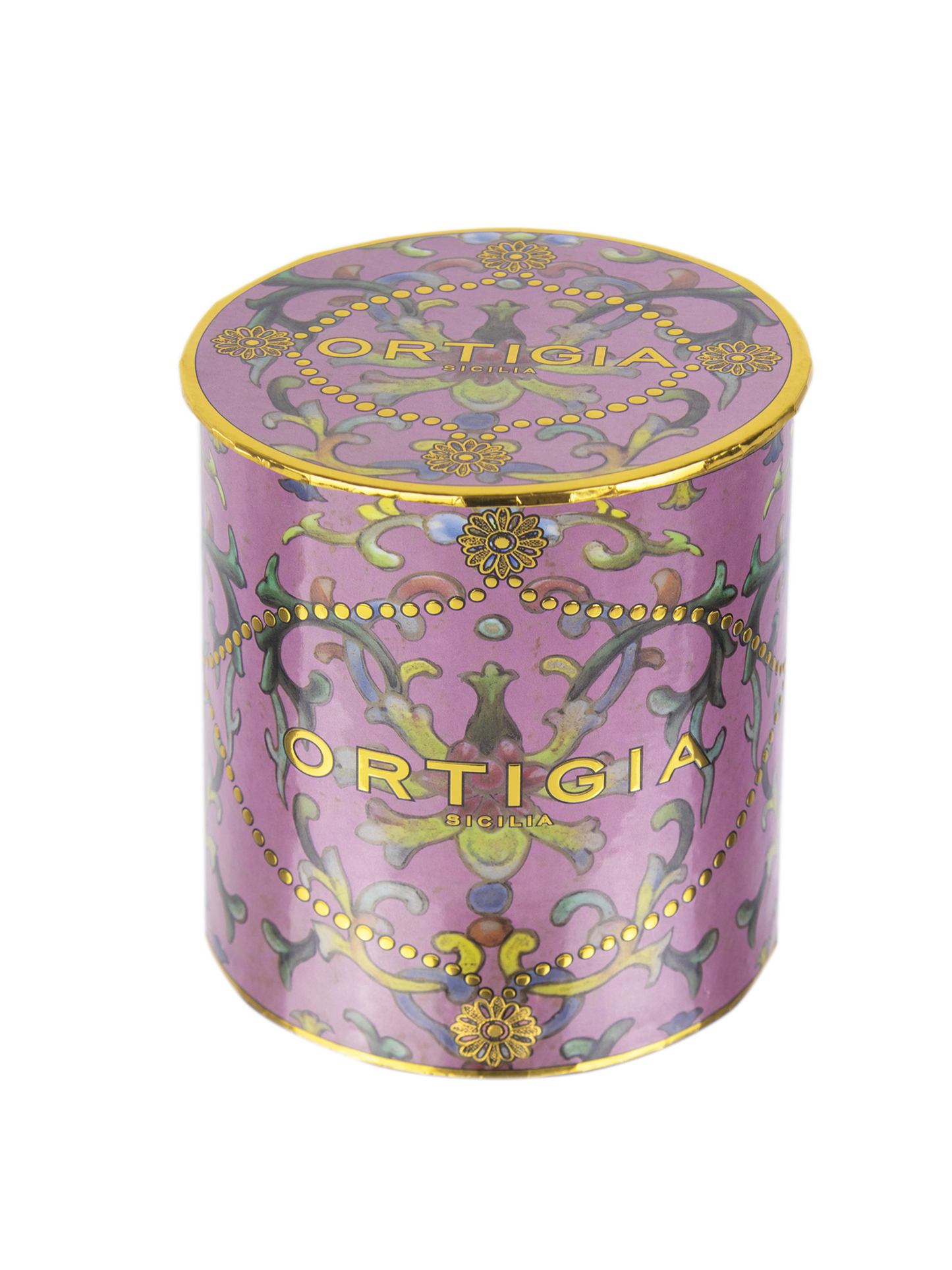 Decorated Scented Candle - Ortigia Sicilia