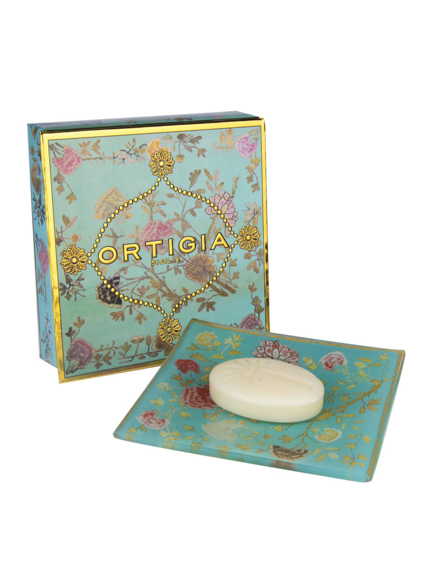 Soap + Crystal Soap Plate - Ortigia Sicilia
