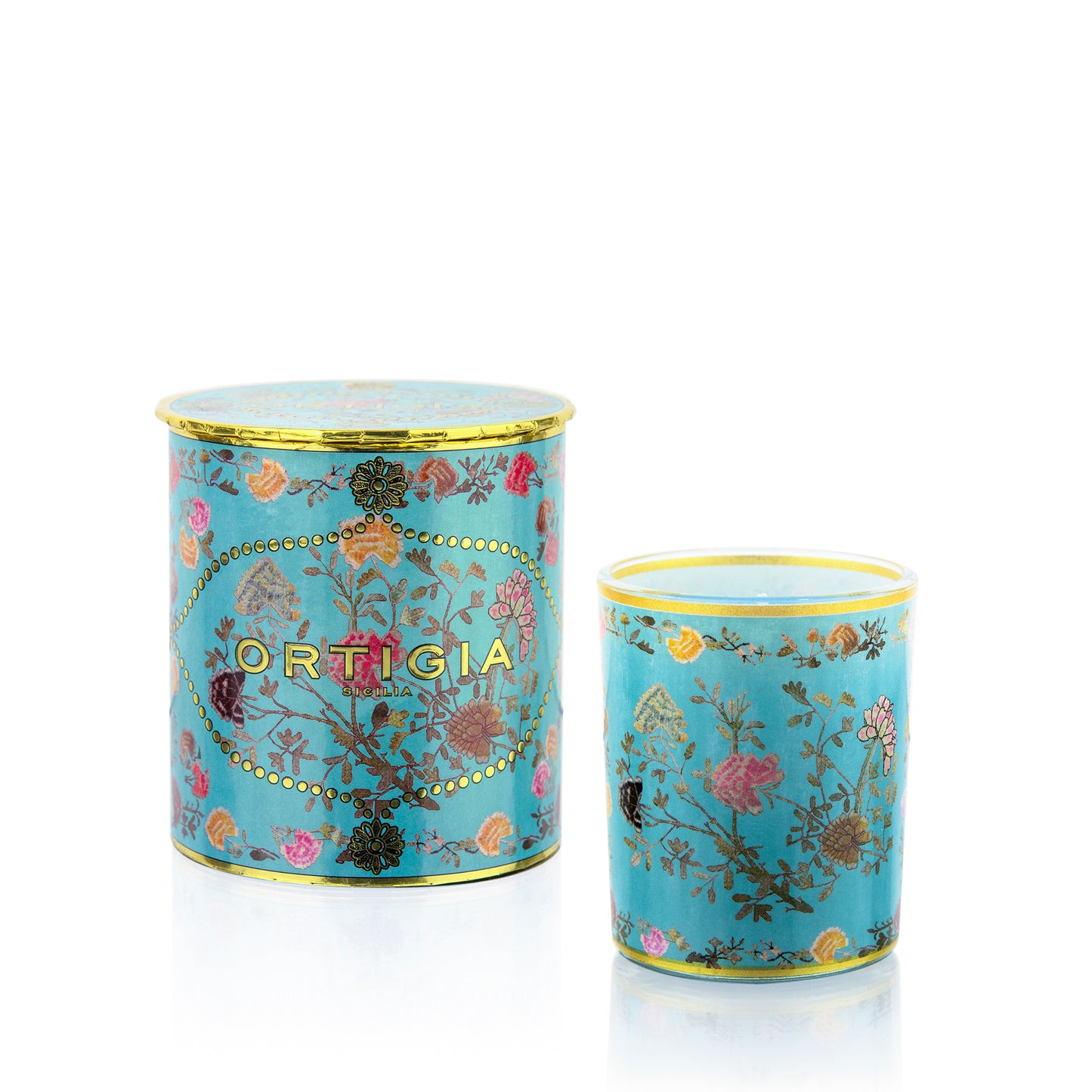 Decorated Scented Candle - Ortigia Sicilia